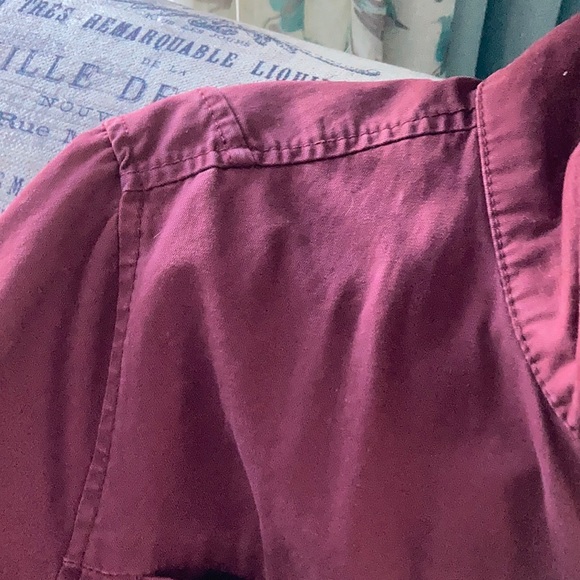 Old navy coat burgundy - Picture 8 of 9